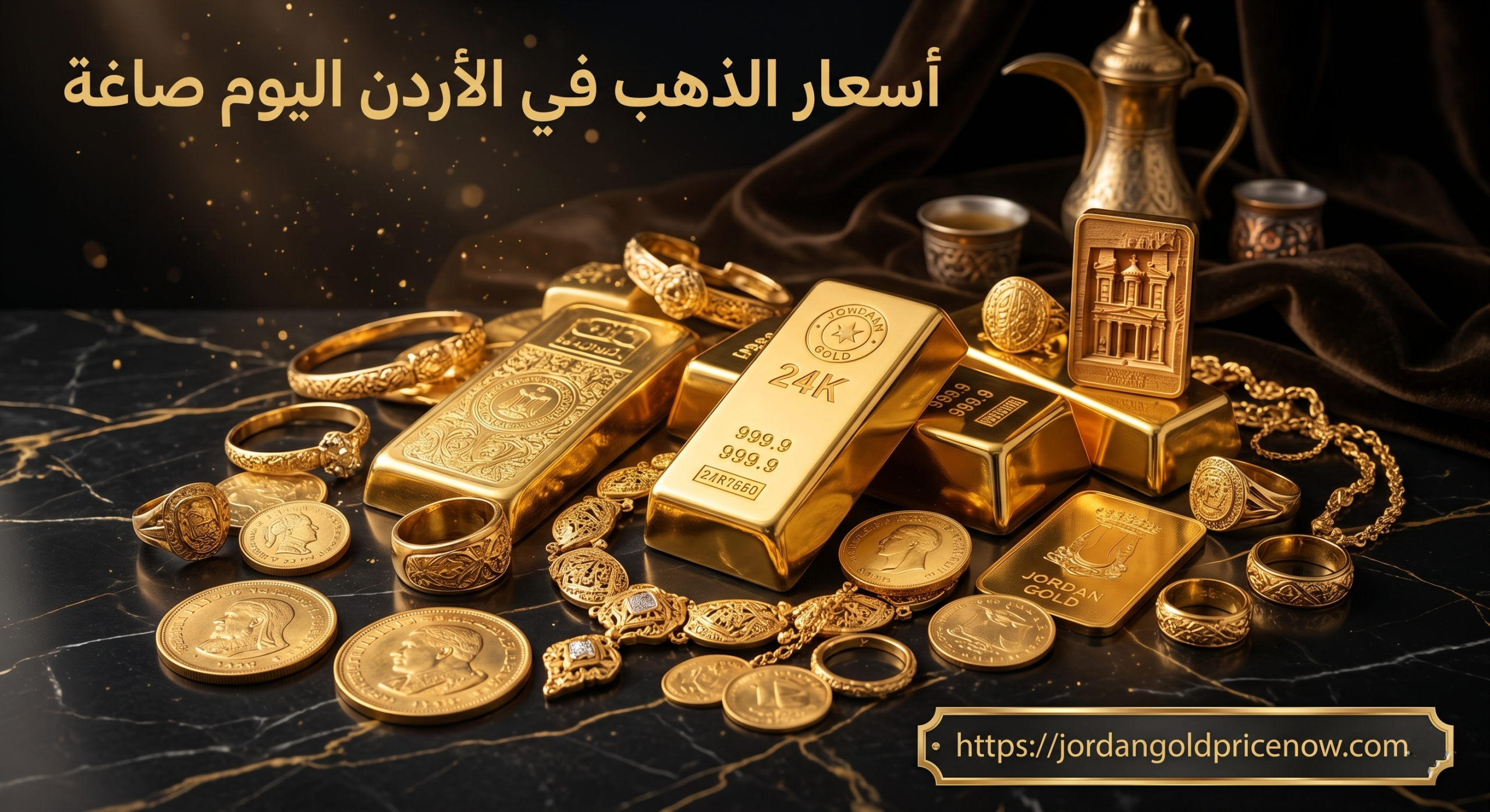 اسعار الذهب في الاردن اليوم صاغة