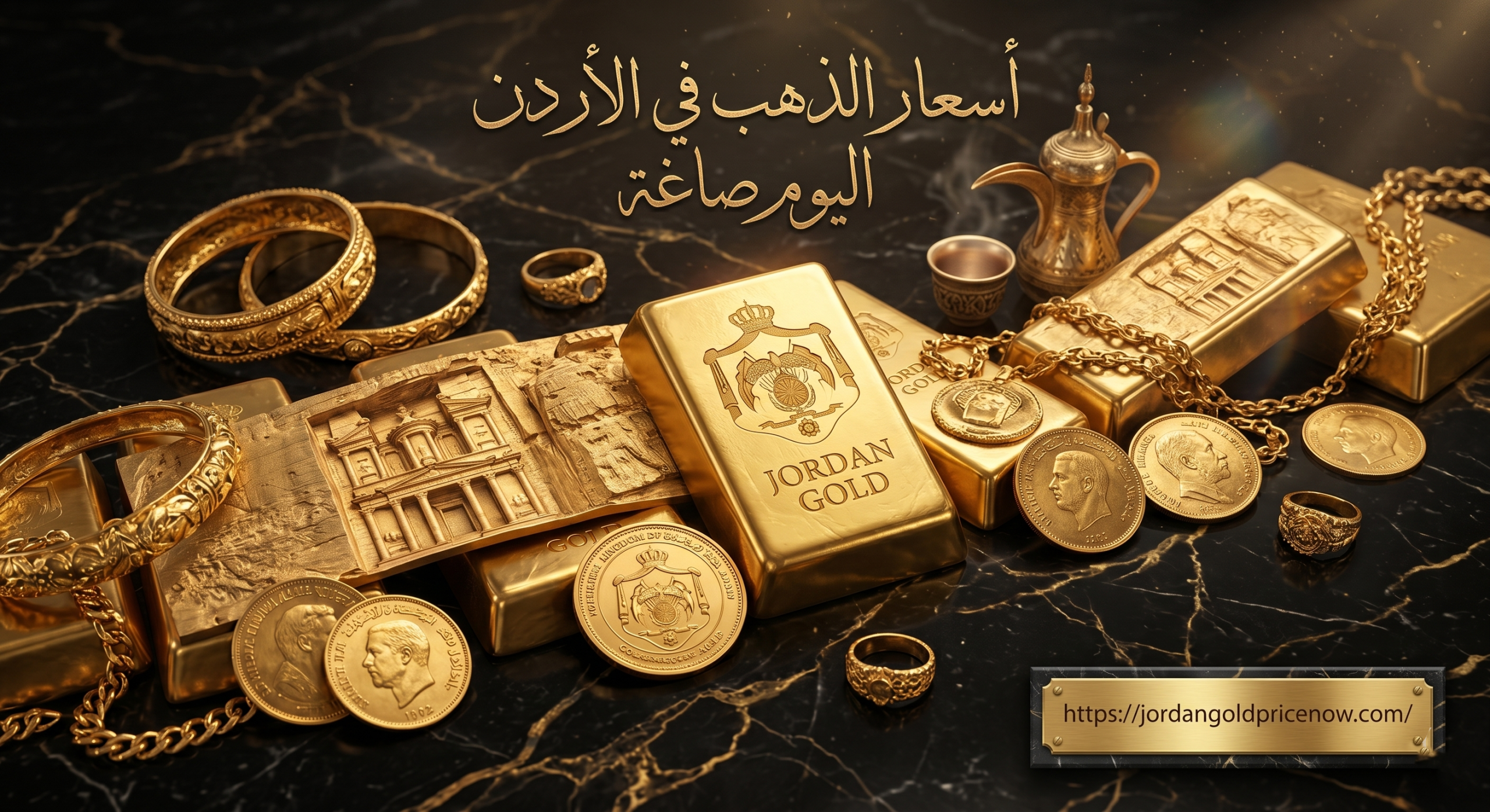 اسعار الذهب في الاردن اليوم صاغة