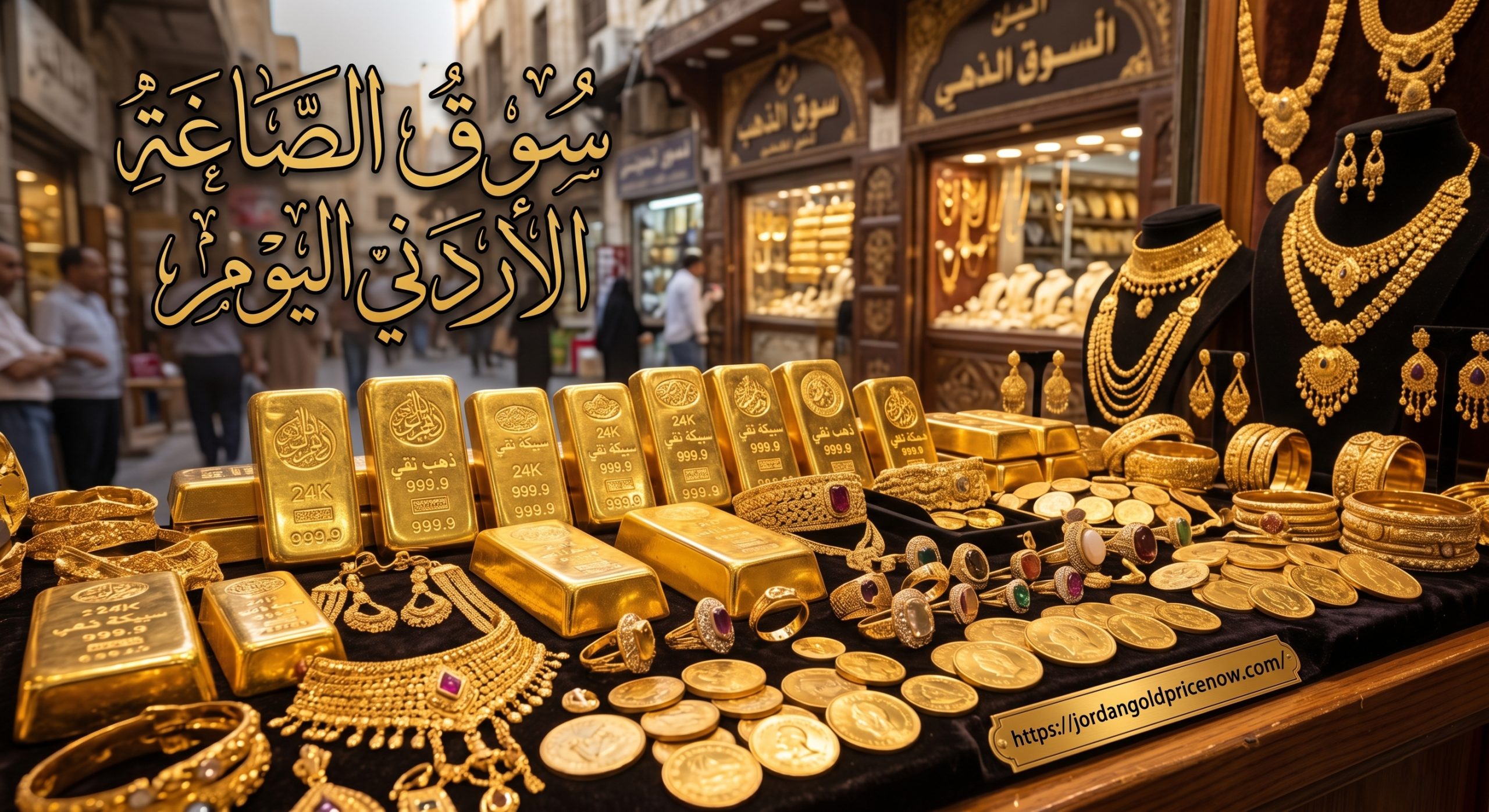 سوق الصاغة الاردني اليوم